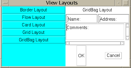 OK button
is two columns high.