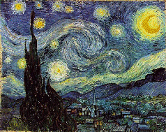 Starry Night by
Vincent Van Gogh