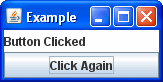 After clicking the button.